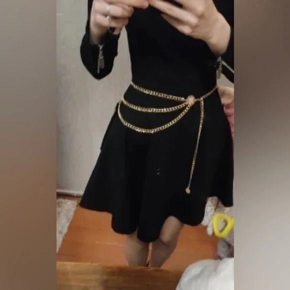 Gold Chain Hip Belt Hip | Brand New - Picture 7 of 8